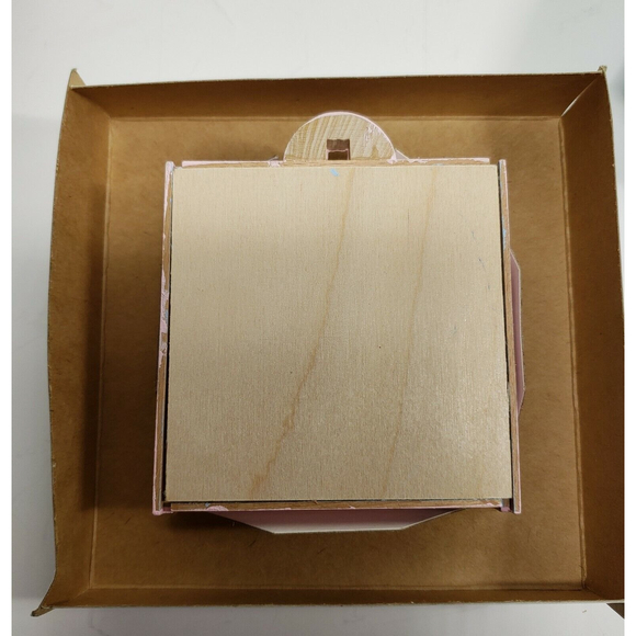 Vintage Sevi Wood Display Nursery Charms NOS Painted Baby Carriage Italy - Picture 4 of 8